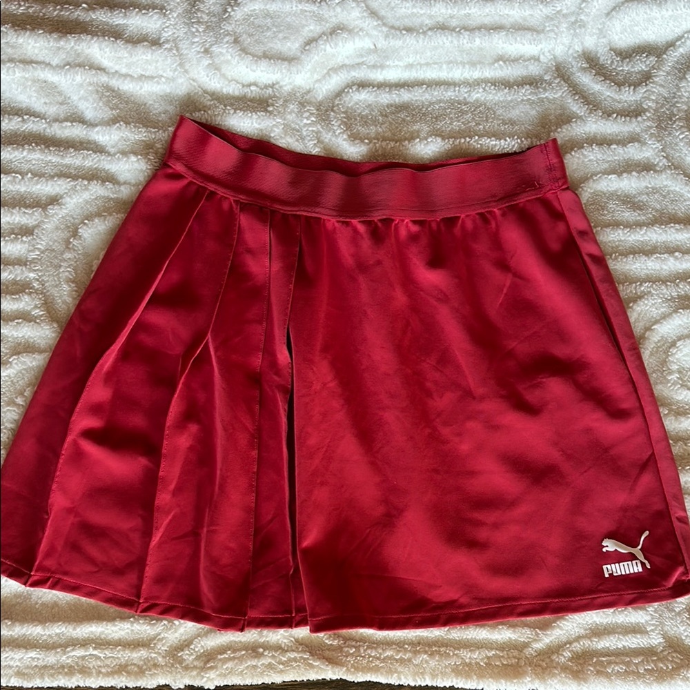 PUMA Red Sports Skirt NEW WITH TAGS